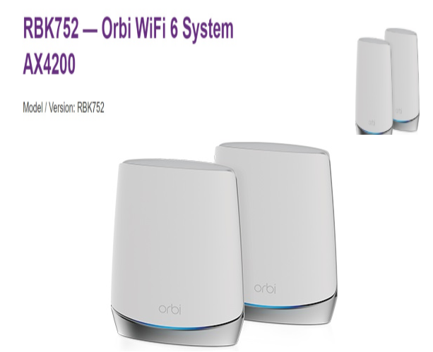 Netgear推出新型Wi-Fi6的Orbi Mesh路由器,Netgear推出新型Wi-Fi6的Orbi Mesh路由器,第2张