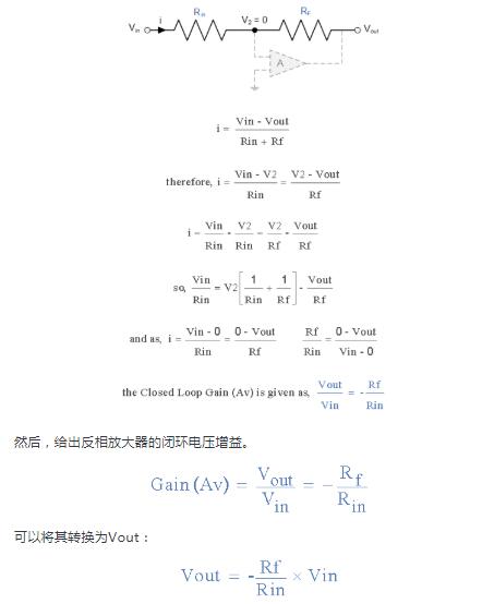 反相运算放大器基础知识讲解,反相运算放大器基础知识讲解,第3张