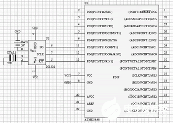 基于ATMEGA48和DS1302芯片实现时钟数据采集和定时控制系统的设计,基于ATMEGA48和DS1302芯片实现时钟数据采集和定时控制系统的设计,第2张
