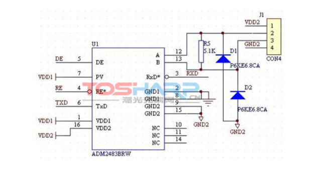 RS485总线典型电路分类介绍,量子电路的两点特殊分析,第4张