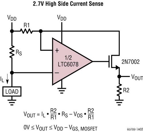 CMOS运算放大器LTC6078系列产品接近理想状况,第5张