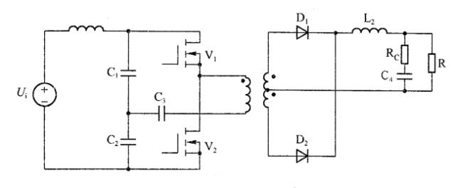 半桥式电路常常被用于各种非稳压输出的DC变换器,半桥式电路常常被用于各种非稳压输出的DC变换器,第6张