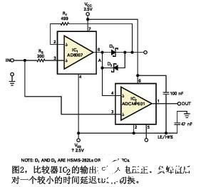 Analog Devices ADCMP60x系列比较器的应用电路分析,第3张