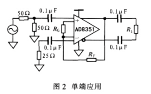 低功耗差分放大器AD8351的性能特点和在差分电路中的应用,第3张