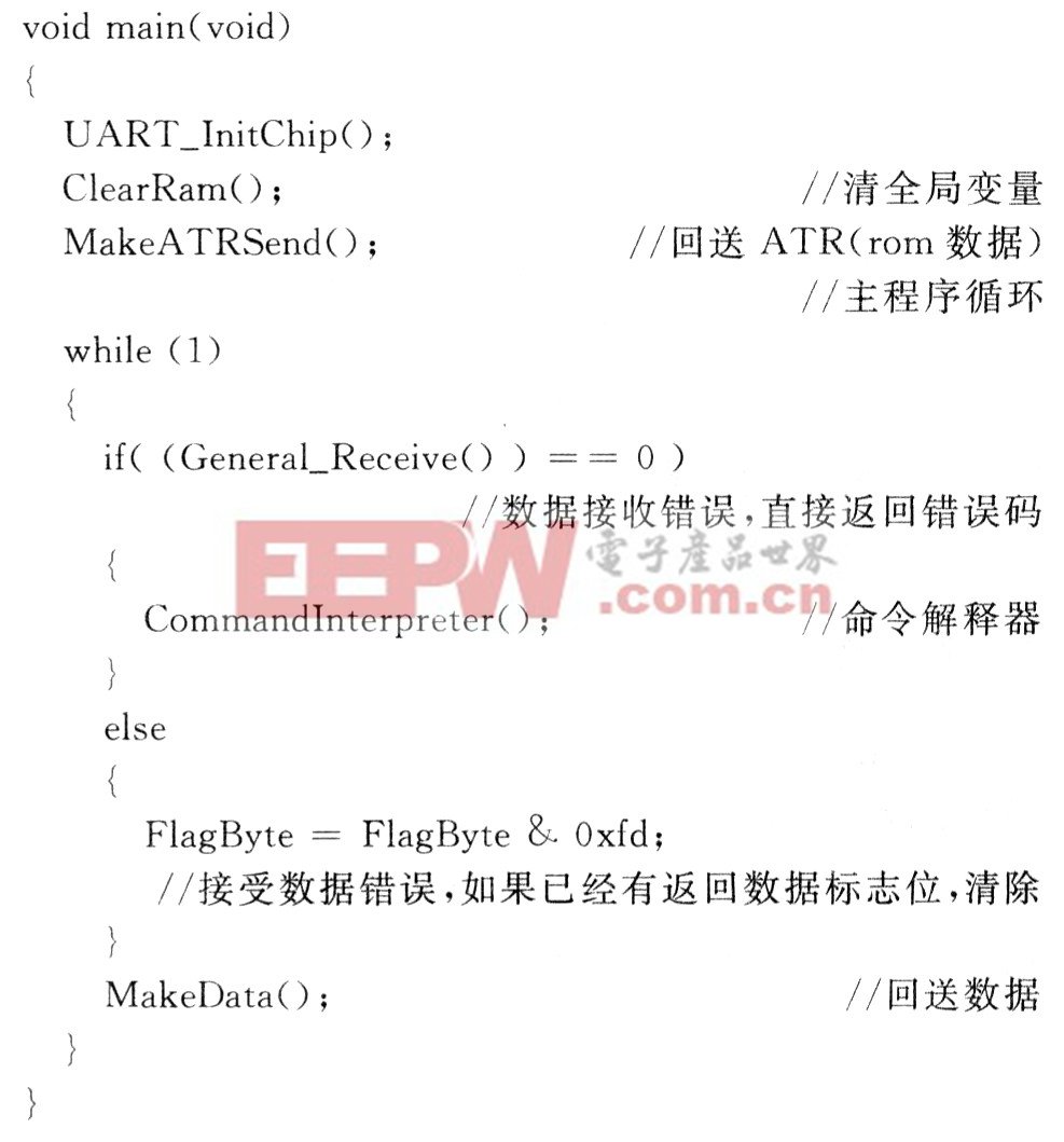 智能卡 *** 作系统的模块设计和测试方案分析,第5张