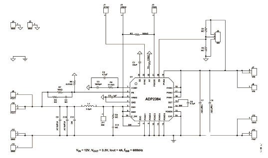 同步降压型DCDC稳压器ADP238486的主要特性及应用,第3张