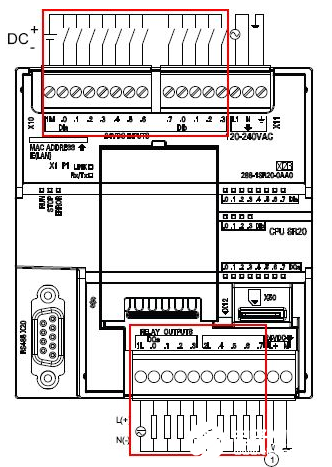 西门子S7-200smart系列plc接线图,第2张