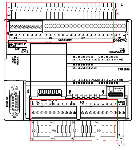 西门子S7-200smart系列plc接线图,第3张