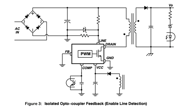 实现高击穿电压和低待机电流离线辅助PSU电源装置,第4张