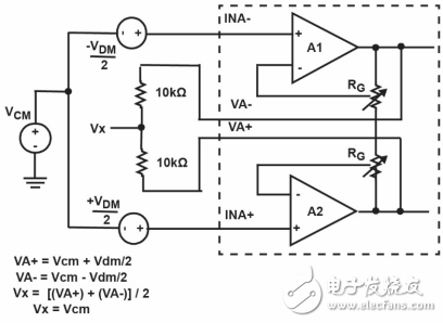 仪表放大器：三运放INA的基础 *** 作简介,第5张