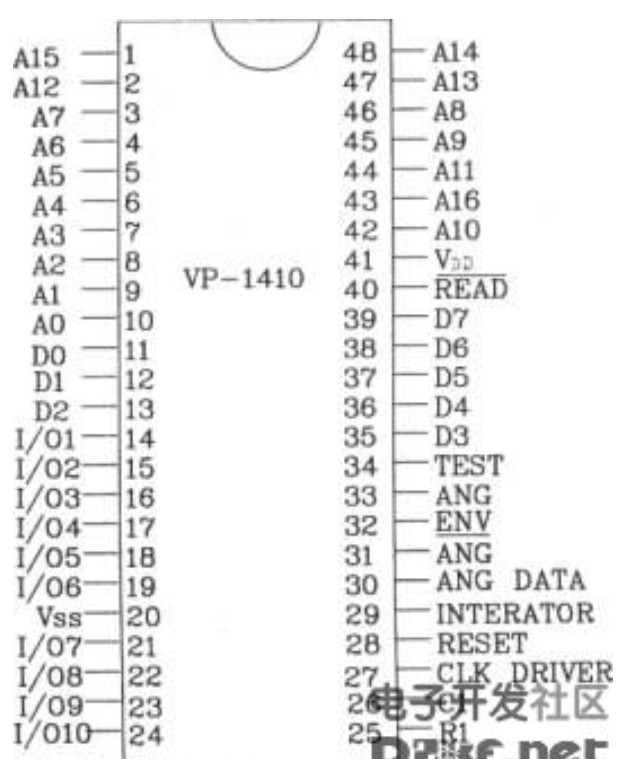 语音合成芯片VP-1410连512K及EPROM电路,语音合成芯片VP-1410连512K及EPROM电路,第2张