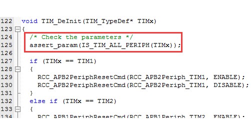 STM32库函数中assert_param语句的用法解析,STM32库函数中assert_param语句的用法解析,第2张