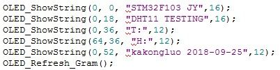 STM32F103试用体验：OLED显示及DHT11温湿度测量实验,第2张