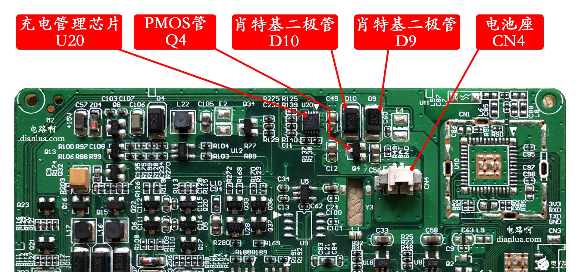 外置USB供电与内置锂电池供电自动切换电路深度解析,外置USB供电与内置锂电池供电自动切换电路，便携电子设备常用,第4张