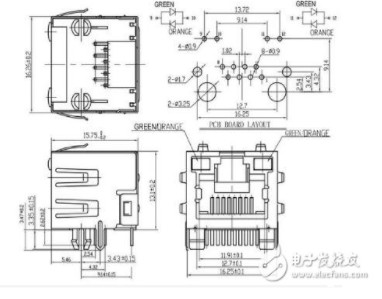 RJ45接口原理和接线方法,RJ45接口原理和接线方法,第3张