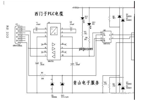 最全的PLC通讯电缆编程电缆自制详解(图),poYBAGC91WKAb9bjAAEtDS9yyHY464.png,第8张