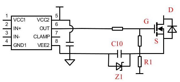 SiC MOSFET替代Si MOSFET,只有单电源正电压时如何实现负压？,poYBAGGt2oGAUAtoAADKFy1QLfo216.png,第6张