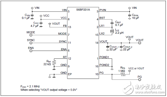 Cypress S6BP201A降压-升压DCDC转换器解决方案,第4张