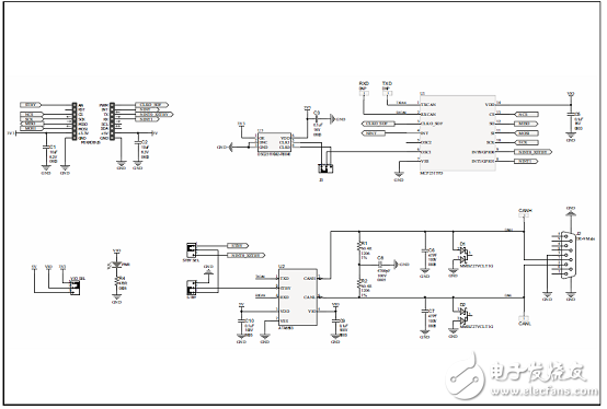 CAN FD控制器MCP2517FD的主要特性 PCB正面布局,CAN FD控制器MCP2517FD的主要特性 PCB正面布局,第17张