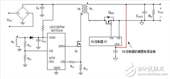 怎么在智能手机充电器中偏置SR控制电路IC？,怎么在智能手机充电器中偏置SR控制电路IC？,第2张