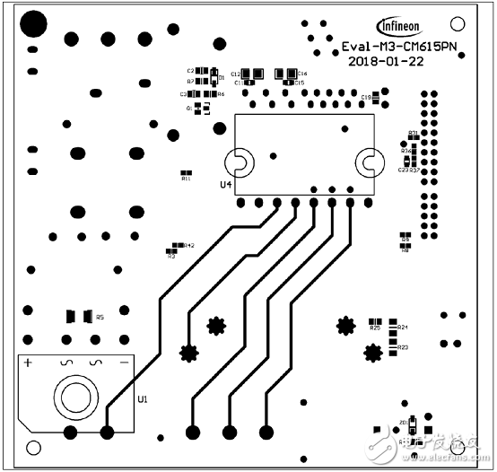 IFCM15P60GDCIPOS模块三相马达控制方案,[原创] Infineon IFCM15P60GDCIPOS模块三相马达控制方案,第14张