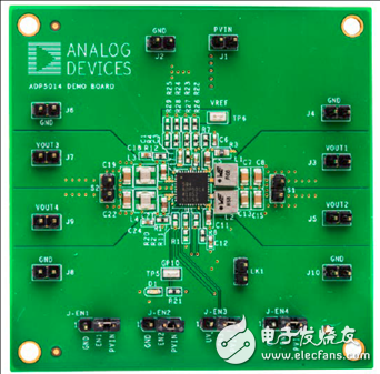 ADI 四路高性能低噪声降压调节器--ADP5014特性详解,[原创] ADI ADP5014四路高性能低噪声降压调节器解决方案,第6张