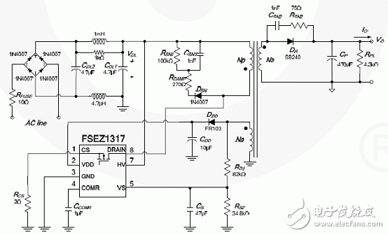 Fairchild FSEZ1317NY 6W LED照明驱动解决方案,20111130094223820.gif,第5张