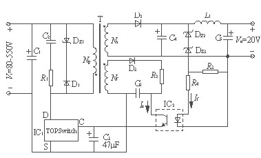 反激式开关电源变压器的设计方案,第2张