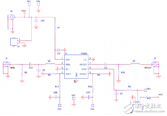 F0424600－4200MHz SiGe大功率宽带RF放大器,[原创] IDT F0424600－4200MHz SiGe大功率宽带RF放大器解决方案,第4张