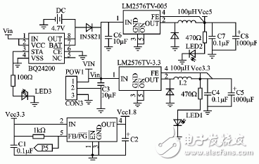 基于AT91RM9200系统电源的设计与调试,第3张