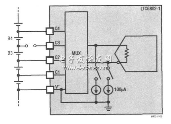 LTC6802在电池管理系统中的应用分析,LTC6802开路检测电路,第4张