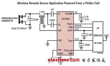 凌力尔特的电压转换器解决方案,LTC3108 Typical Application,第2张