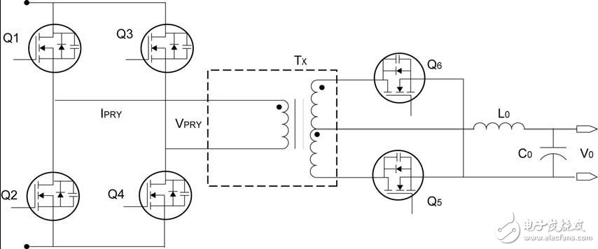 浅析通过数字控制提高DCDC转换器效率的技术,全桥转换器,第2张