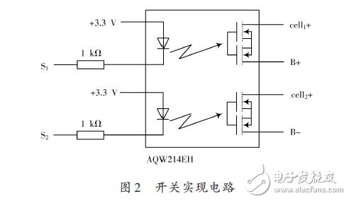 基于48个单体的钠硫电池模块为应用研究,开关实现电路,第4张