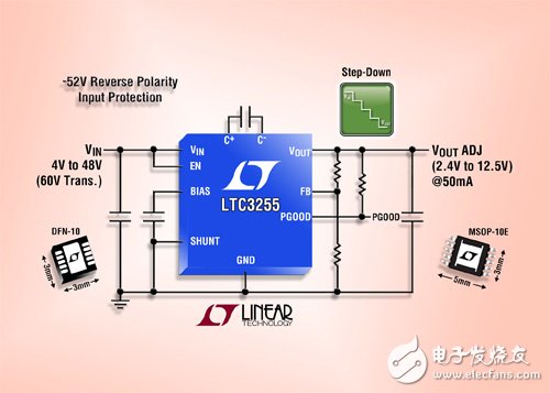 凌力尔特推出具60V 故障保护的50mA 降压型充电泵,第2张