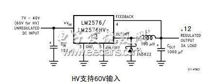 24v转12v芯片有哪些？,LM2576-12电路图,第2张