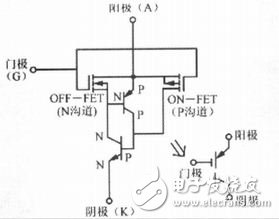 常用的功率半导体器件盘点汇总,MCT的等效电路图,第2张