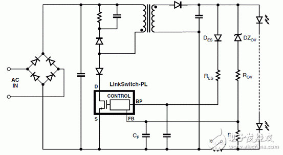 Powerint LNK460KG元件最少的T8 20W85VLED驱动方案,7.gif,第3张