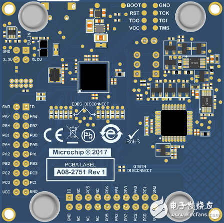 [原创] Microchip ATtiny32(16)17 8位tinyAVR MCU开发方案,[原创] Microchip ATtiny32(16)17 8位tinyAVR MCU开发方案,第17张