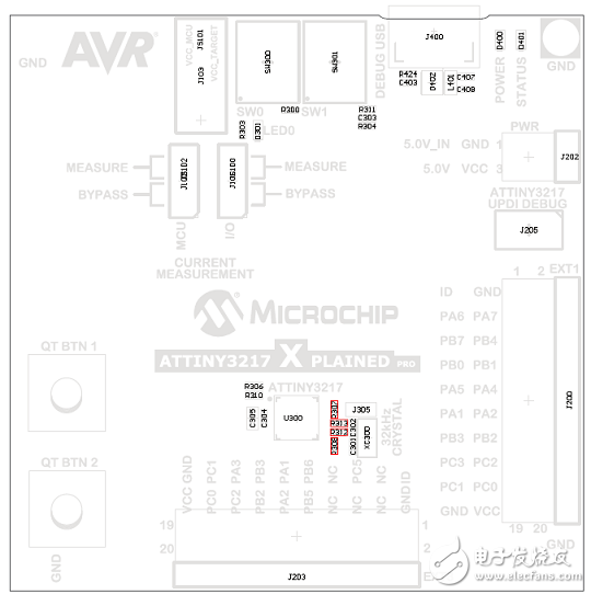 [原创] Microchip ATtiny32(16)17 8位tinyAVR MCU开发方案,[原创] Microchip ATtiny32(16)17 8位tinyAVR MCU开发方案,第23张