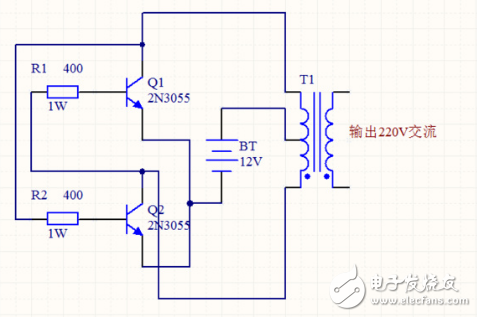 升压器12v升220v电路图（八款电路原理图详解）,升压器12v升220v电路图（七款电路原理图详解）,第2张