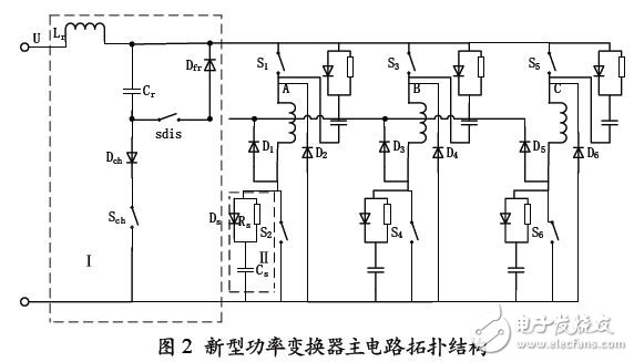 基于开关磁阻电机系统的功率变换器设计,新型功率变换器主电路的拓扑结构,第3张