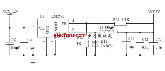 一种数控低压大电流脉冲电源设计方案,开关型降压稳压电路,第5张