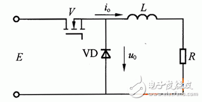 BUCk型DCDC变换器控制模块设计思路,图1 降压斩波电路原理图,第3张