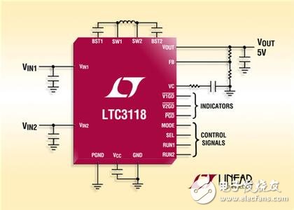 Linear推出双输入同步降压-升压型DCDC转换器LTC3118,LTC3118,第2张