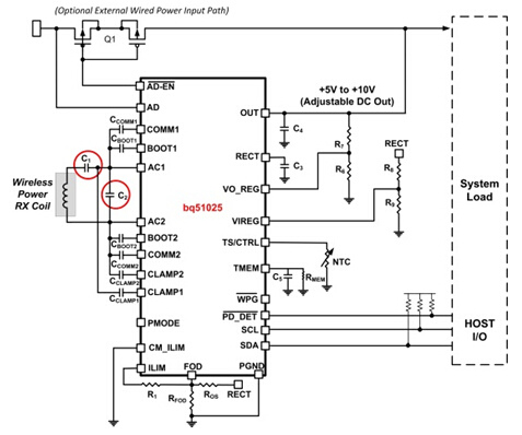 10W无线电源系统的设计技巧,无线电源接收器和关键谐振电容器,第5张