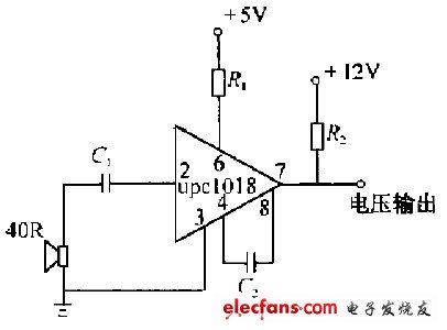 UPC1018C构成的超声波接收电路,UPC1018C构成的超声波接收电路,第2张