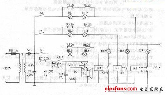 病房呼叫器原理及电路图,第2张