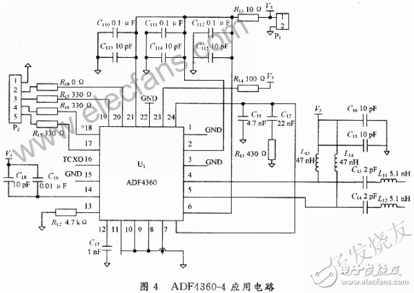 ADI公司的频率合成器ADF4360-4在GPS信号源设计中的典型应用介绍, 新型GPS信号源的设计方案,第5张