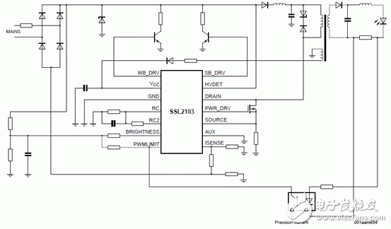 NXP SSL2103 14W可调光LED驱动方案,20120323100847610.gif,第5张